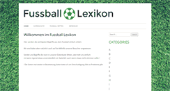 Desktop Screenshot of fussball.lexinet.de